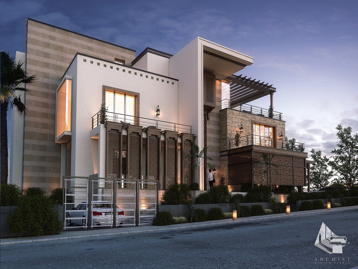 3D Archviz Modern Arabian Home Oman by Ibrahem Magdy 731