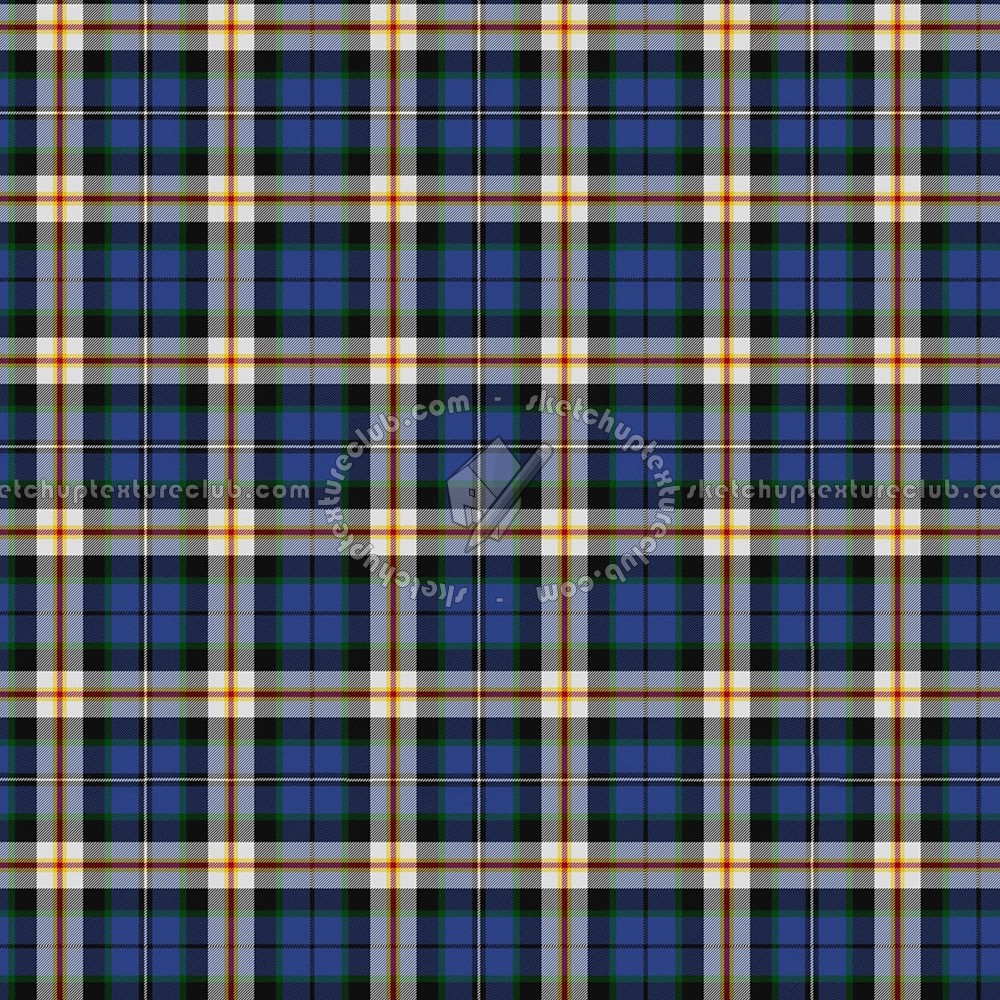 Textures - MATERIALS - FABRICS - Tartan - Wool flannel fabric texture seamless 16318 (seamless)
