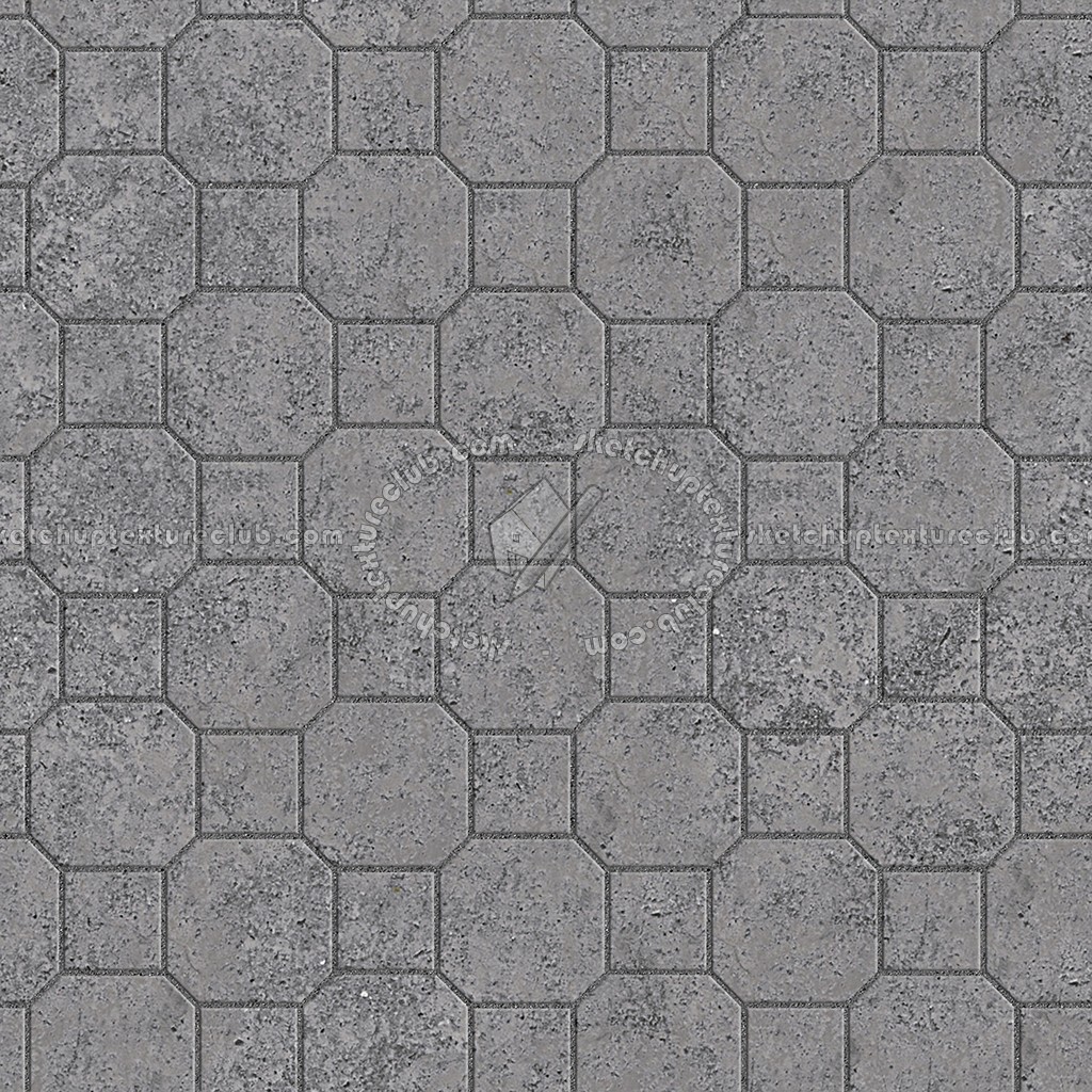 Paving concrete mixed size texture seamless 05591