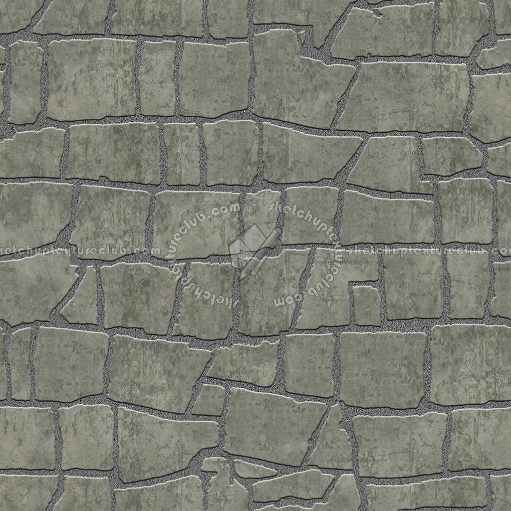 Paving flagstone texture seamless 05931