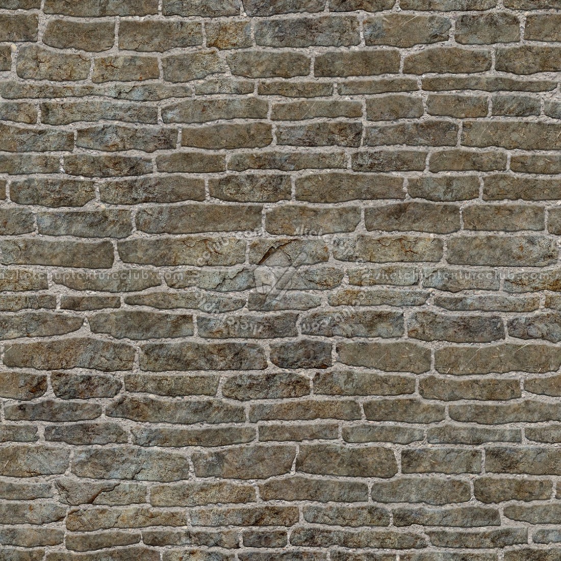 Wall stone with regular blocks texture seamless 08367