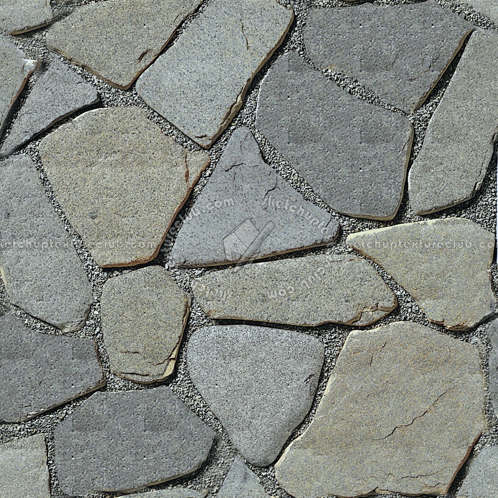 Paving flagstone texture seamless 05966