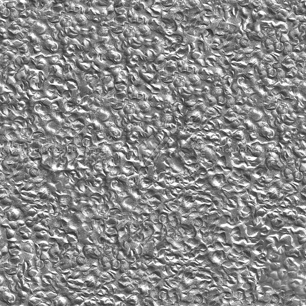 Embossing silver metal plate texture seamless 10694