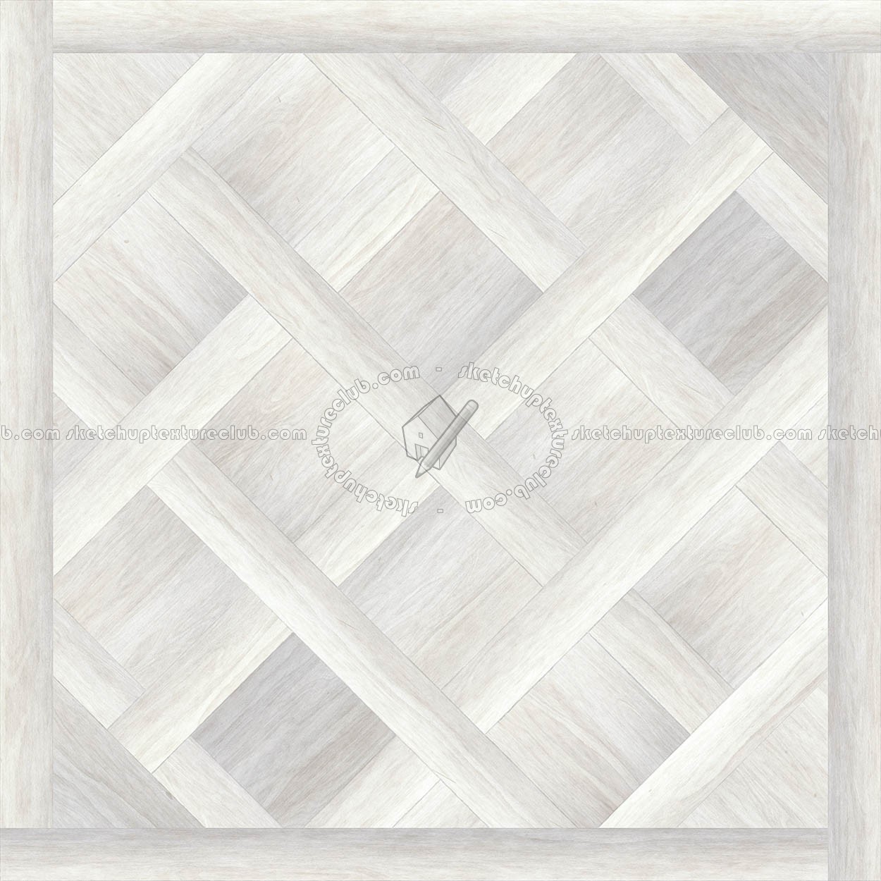 White wood flooring texture seamless 05463