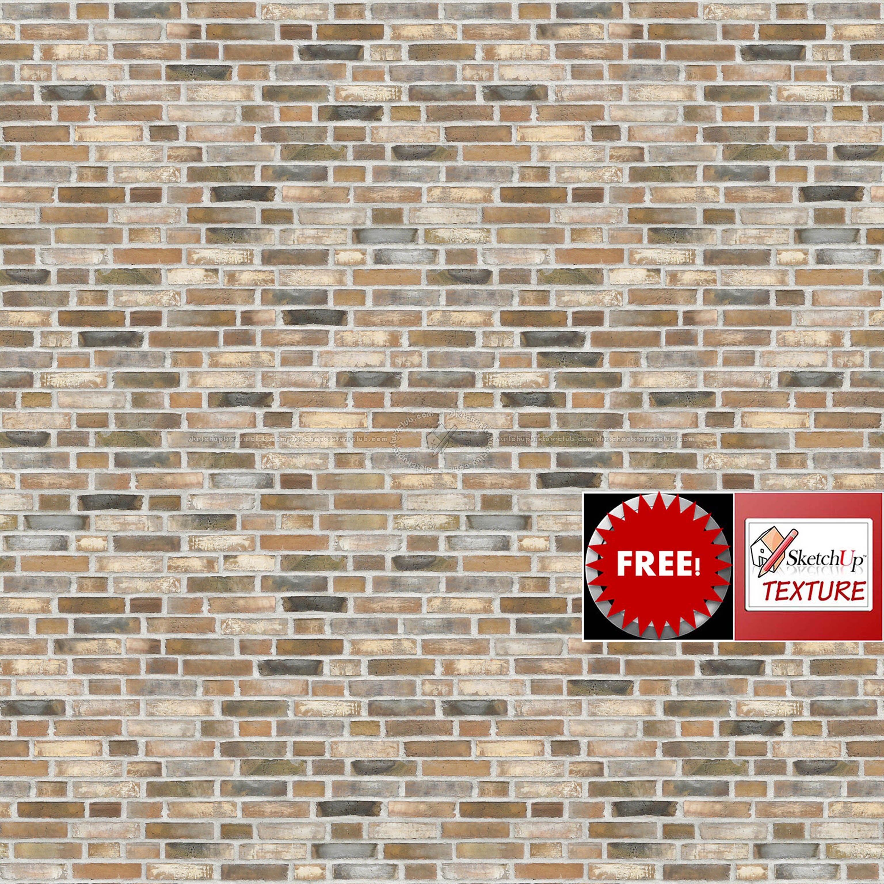 brick wall PBR texture seamless 21908