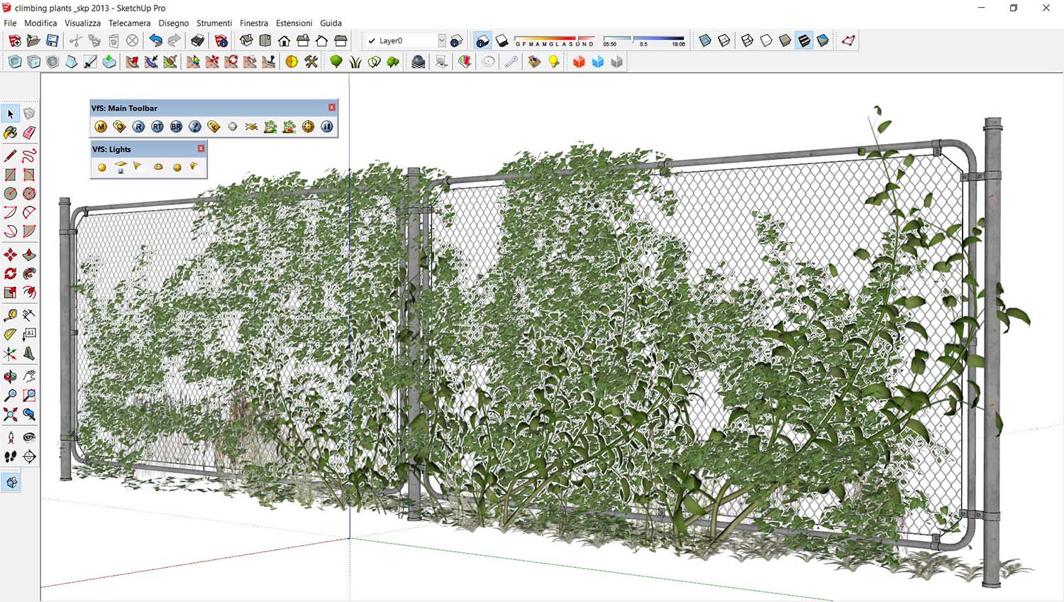 sketchup 3d model climbing plants _skp 2013 sketchup 3d model climbing plants _skp 2013