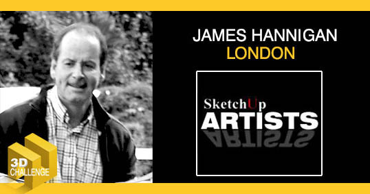 James Hannigan sketchupartists 3d challenge judge