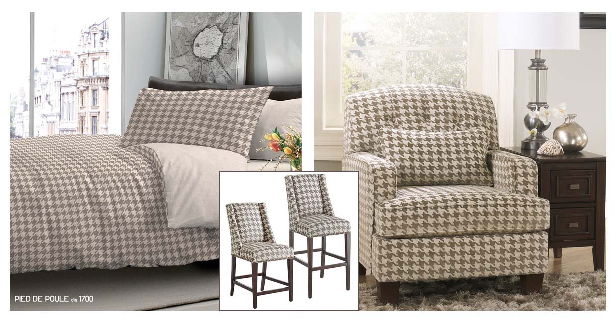 Furnish with houndstooth design inspiration 1 Furnish with houndstooth design inspiration 1