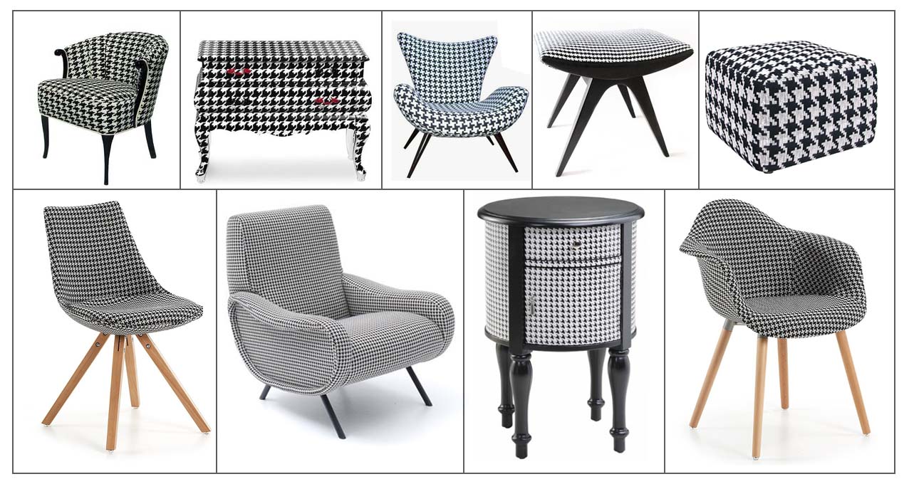 Furnish with houndstooth design inspiration 2 Furnish with houndstooth design inspiration 2