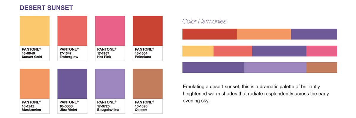 2-desert-sunset-incorporating Pantone Color of the year 2018