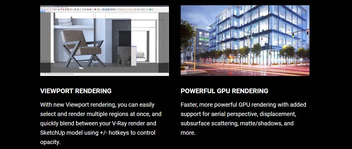 1_V-Ray 3.6 for SketchUp key features 1_V-Ray 3.6 for SketchUp key features