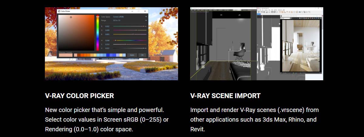 4 V-Ray 3.6 for SketchUp key features 4 V-Ray 3.6 for SketchUp key features
