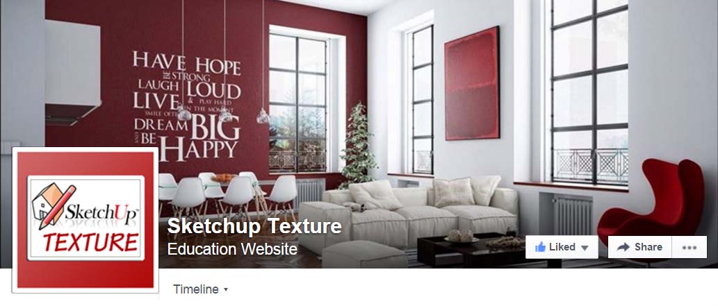 Sketchup Texture Facebook page