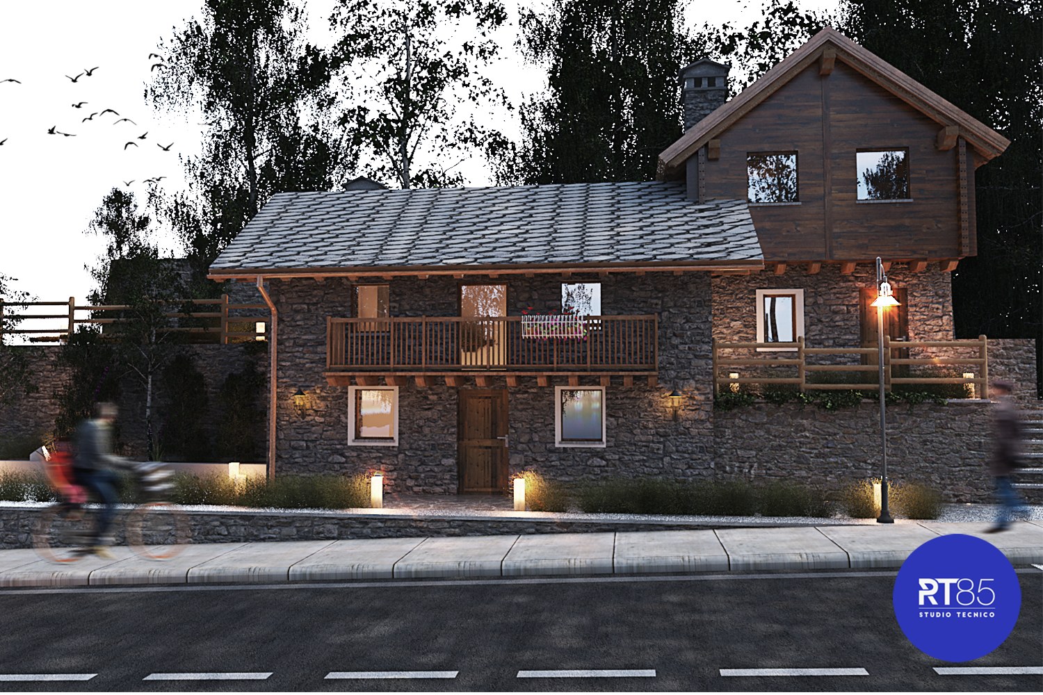 vray render by Andres Tomas exterior view