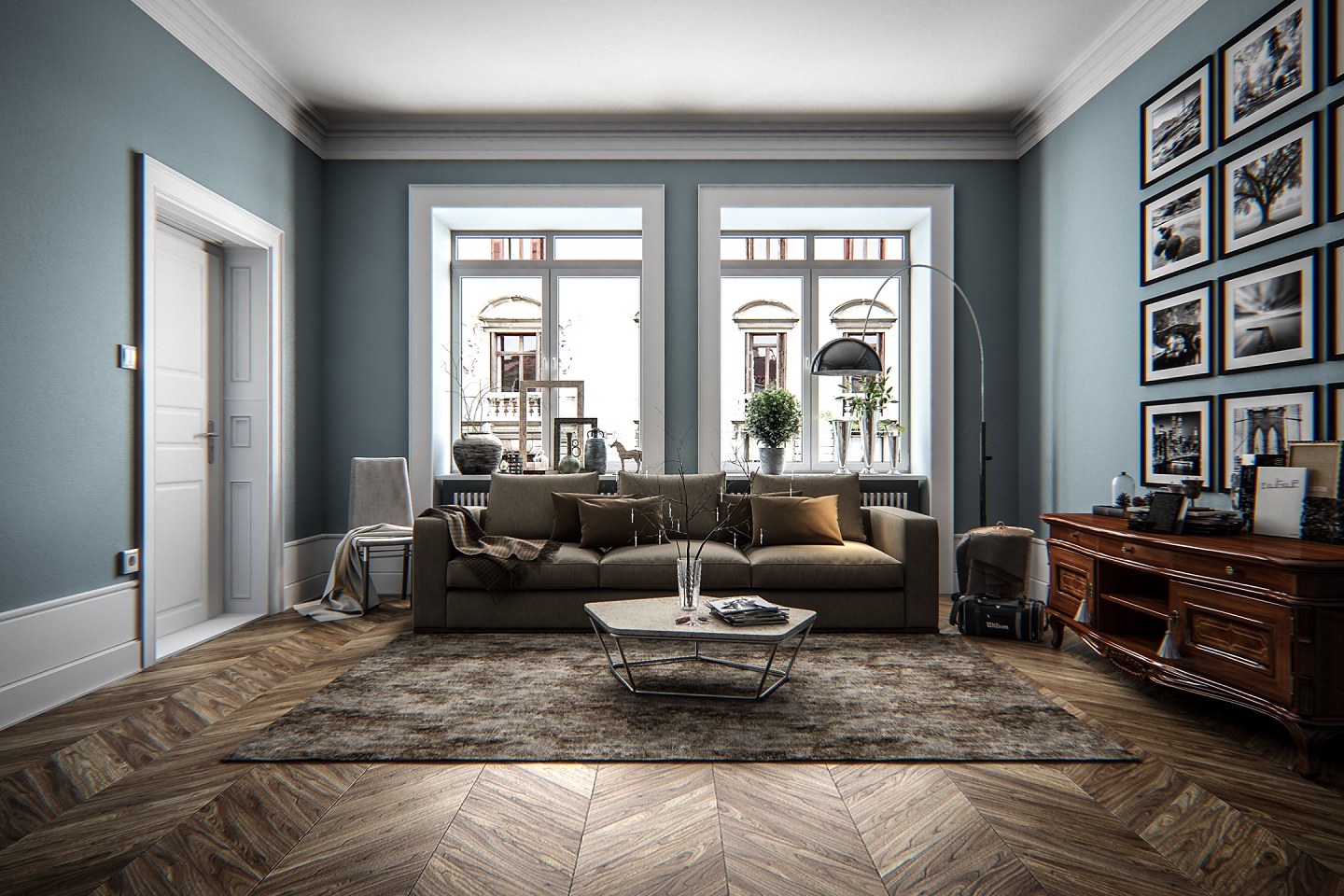 3D Archviz - Zeynep's Living Room - by Ali İhsan Değirmenci - #354