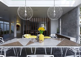 Jephte Trenonce | modern dining area by Jephte Trenonce