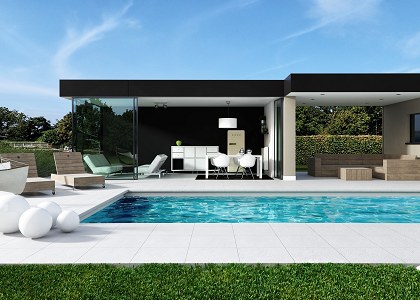 Erick Andre Rivero Zanatta | CONTEMPORARY POOL HOUSE