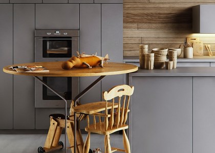 Ivan Parra | Small Kitchen - From View -  by IVAN PARRA