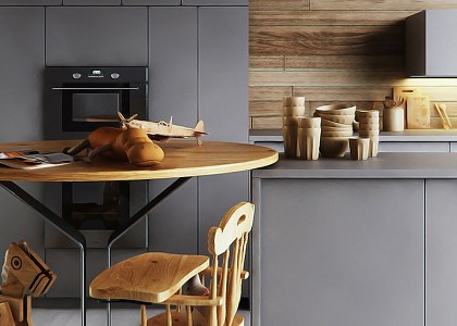 Ivan Parra | Small Kitchen - From View