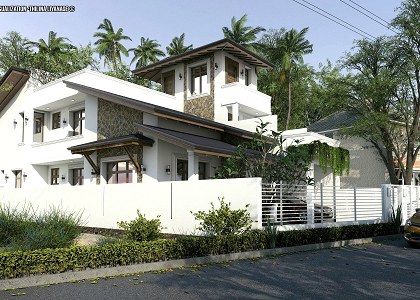 Thilina Liyanage | Day Scene  vray render by Thilina Liyanage