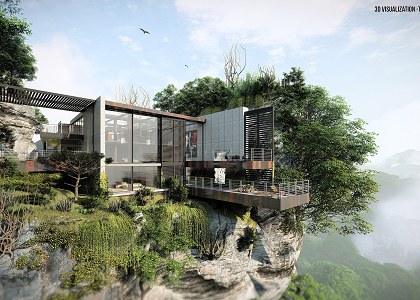 Thilina Liyanage | Modern Cliff House