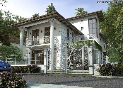 Thilina Liyanage | Day Scene 1 - vray render by Thilina Liyanage