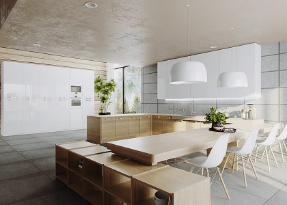 Modern Kitchen Segno By COMPPREX