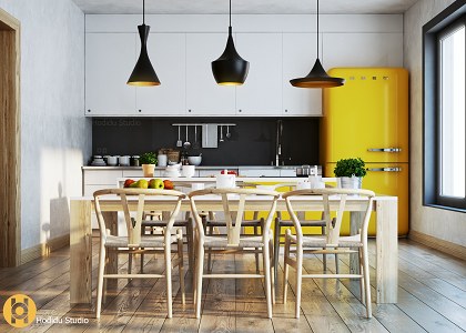 Đình Dũng Hoàng | Yellow Kitchen - Hodidu Studio