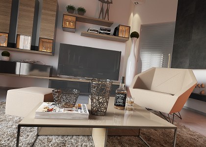 Mario Goleš | Living room - Showing details by Mario Goles