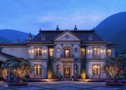 Classic house in the mountains