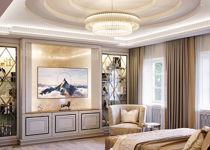 Ilya Galinsky | Bedroom project & visualization by Ilya Galinsky