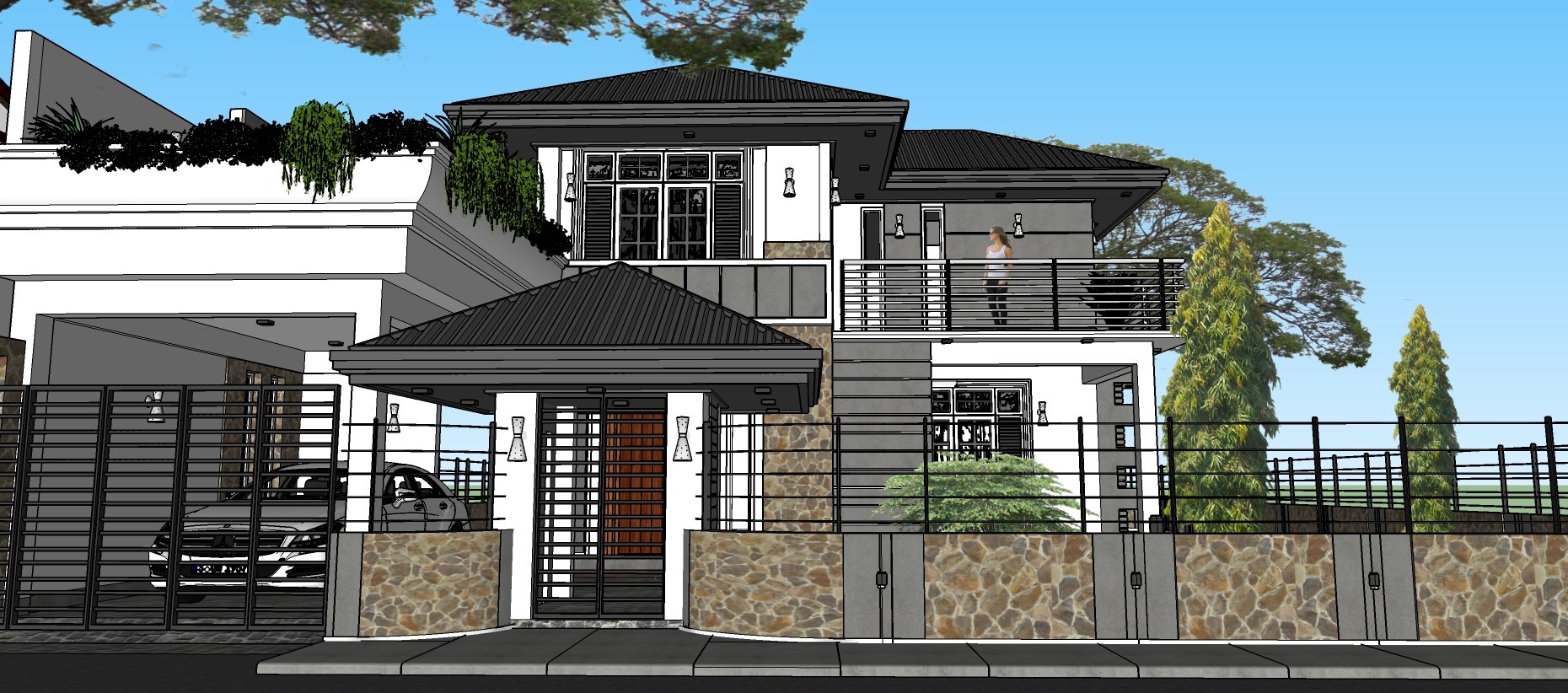 sketchup view