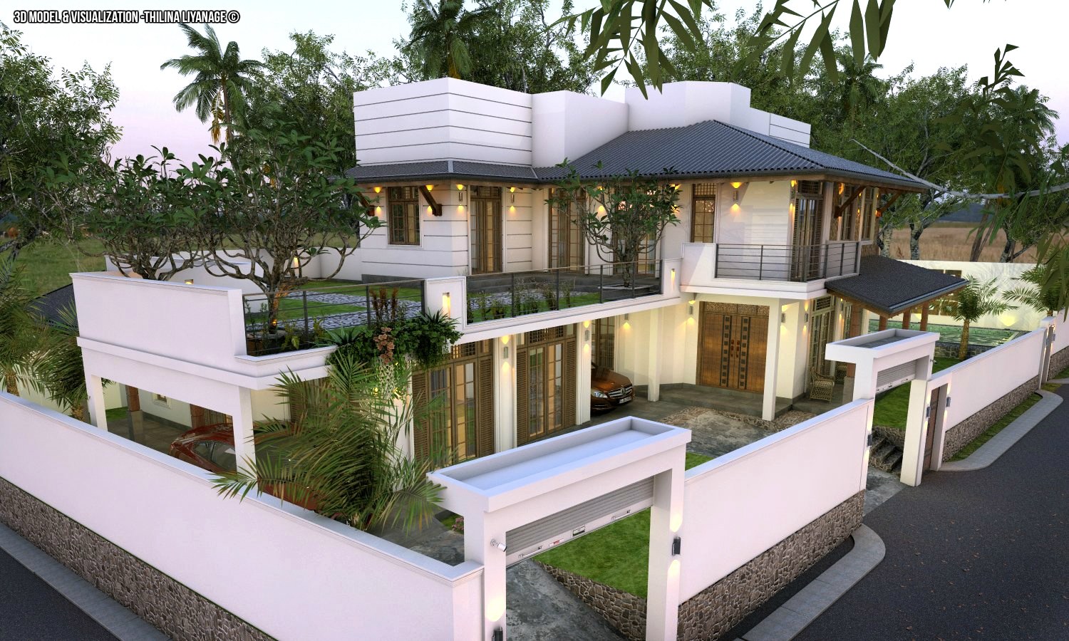 From Top View - vray render by Thilina Liyanage