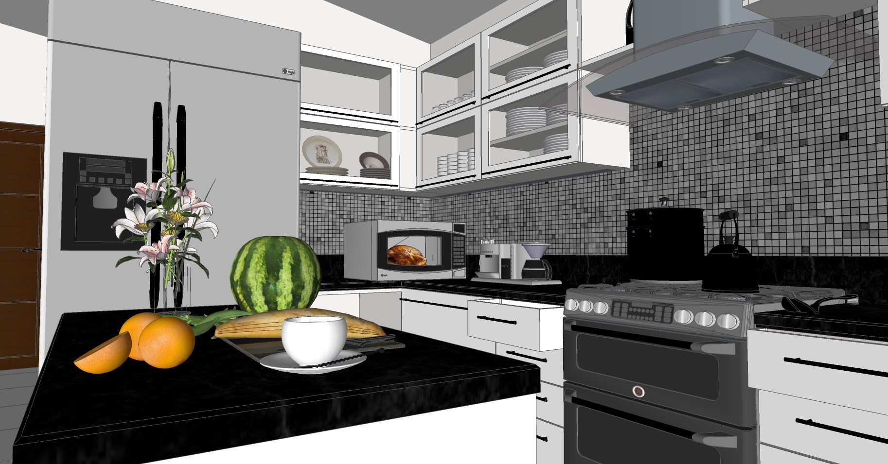 sketchup view