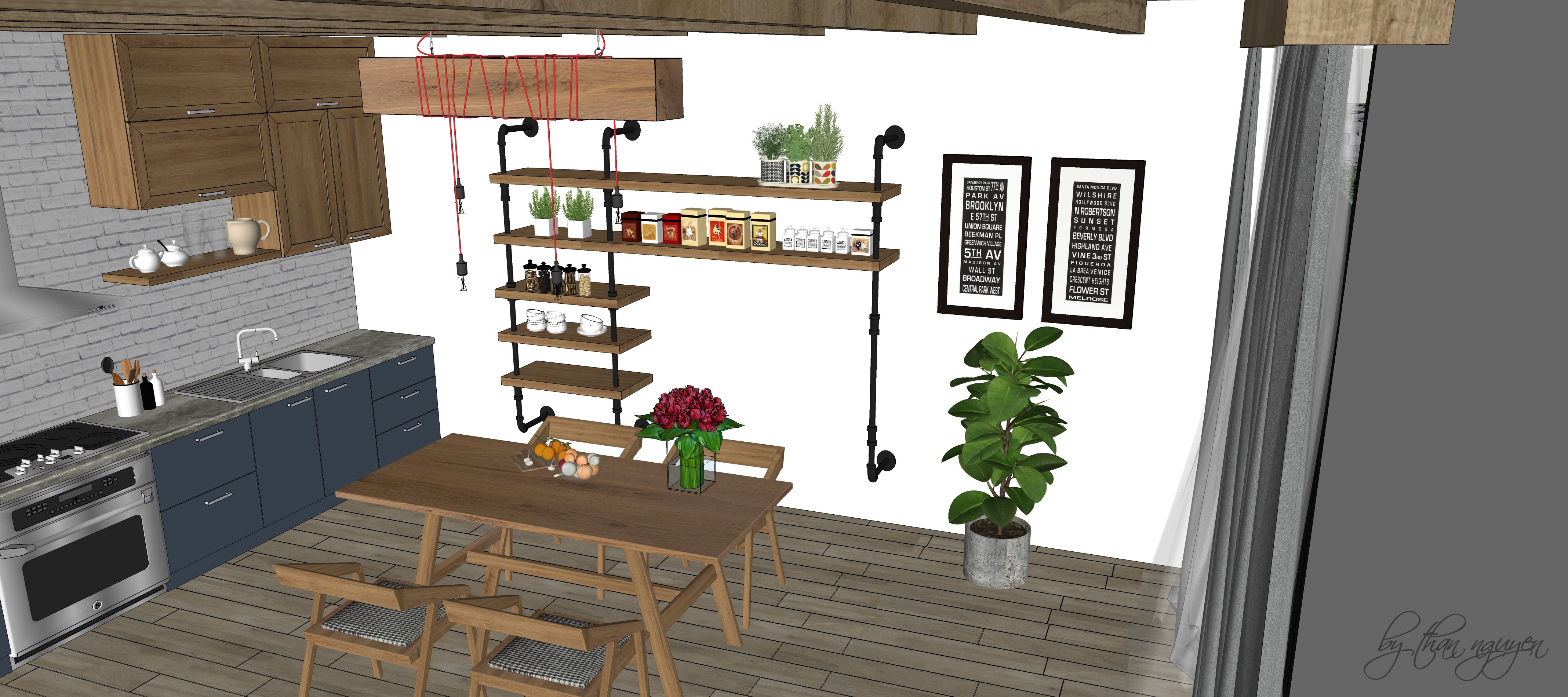 3d model sketchup view