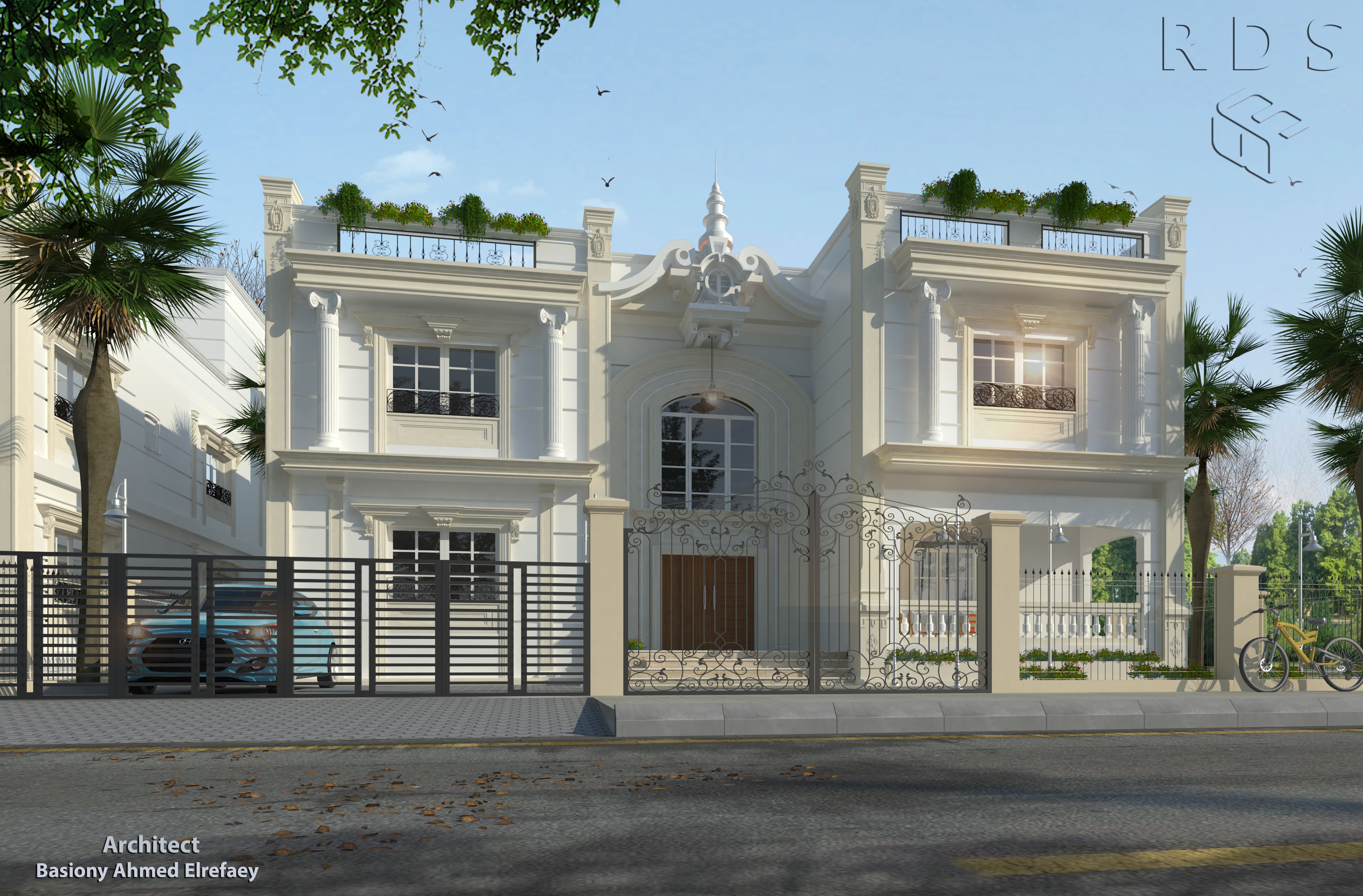 3d scene by architect Basiony Ahmed Elrefaey