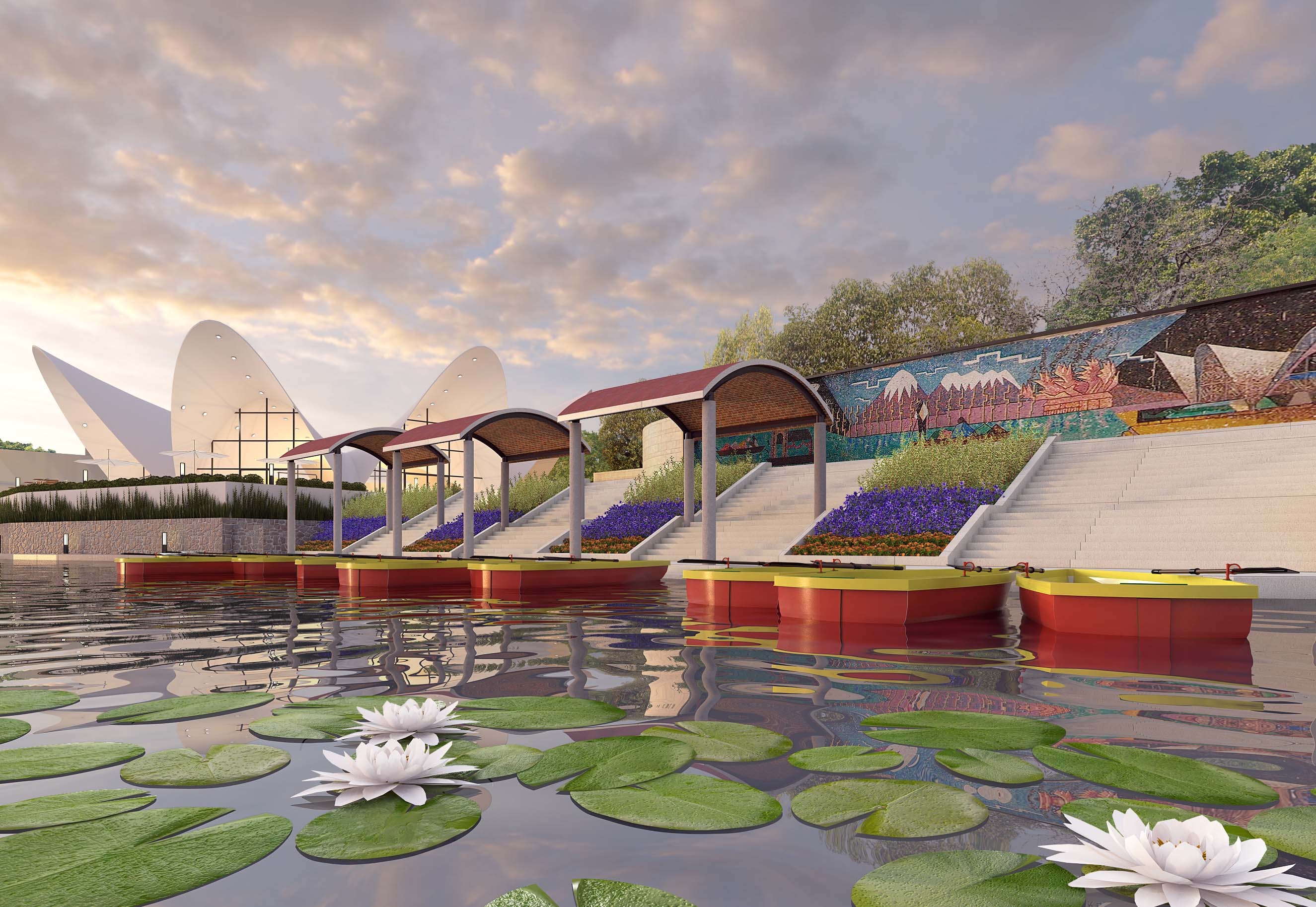 EMBARCADERO -  vray render by  Luis De Leon