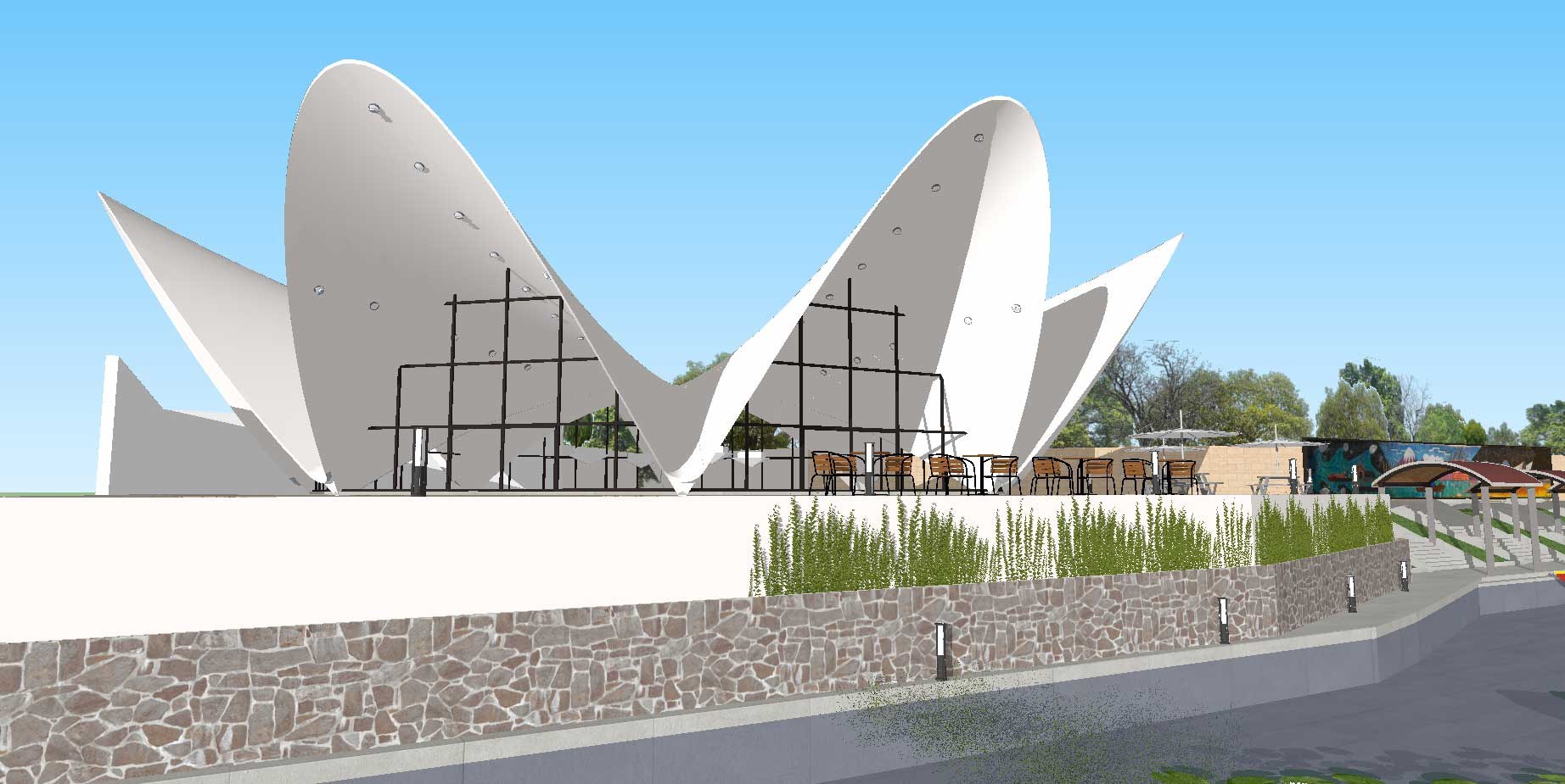 3D model SketchUp wiev by  Luis De Leon