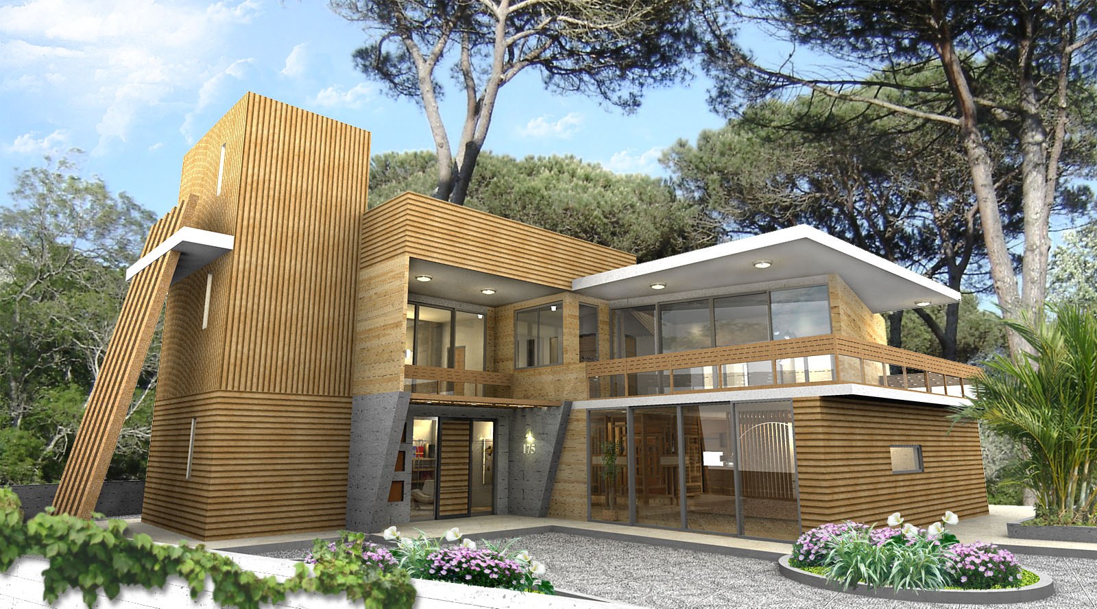 Modern Single Family Villa In Tuscany Italy By Rosanna