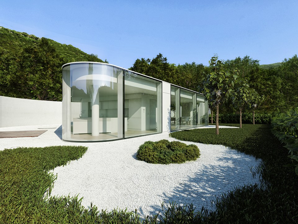 LUGANO HOUSE & VISOPT | vray render by  ERICK ANDRE RIVERO ZANATTA