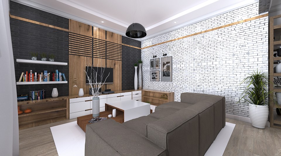 Living Room | Vray render by Adnan Ambari