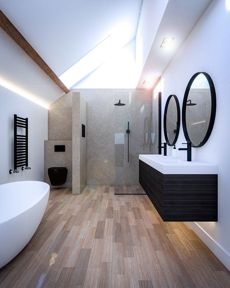 Minimal Bathroom - CA project | Scene 1 - CA Render Studio