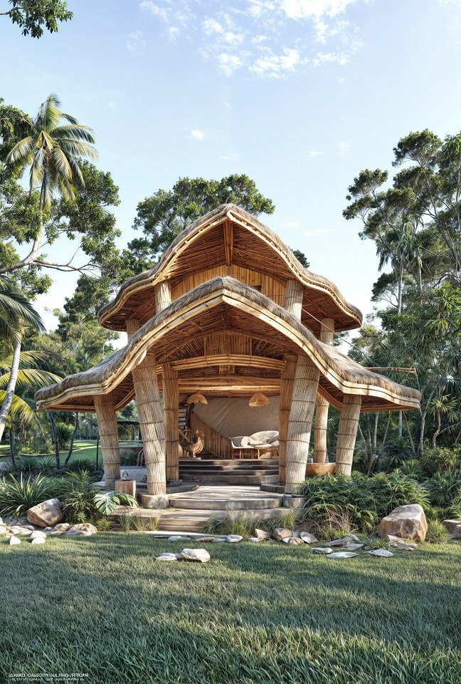 Bali Bamboo Villa | Design & Visualization by Thilina Liyanage