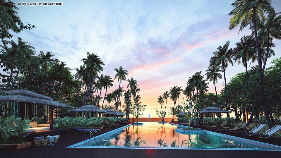 Swimming Pool | image 1-evening - Thilina Liyanage