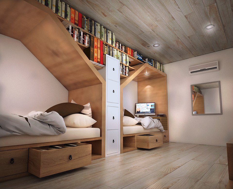 GUYS ROOM | vray render by Ahmad Rizal Hilmi