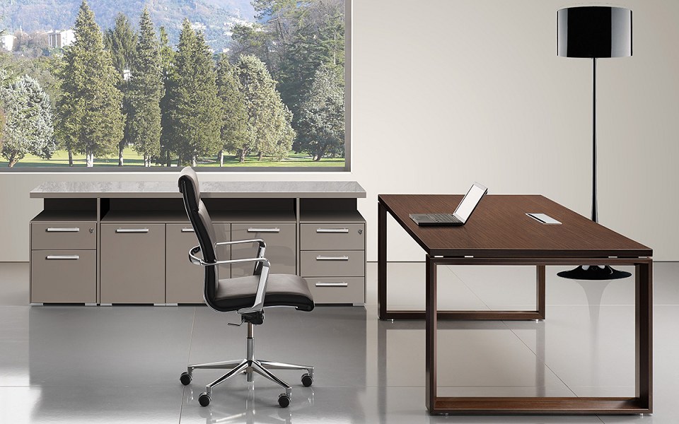 WOOD EXECUTIVE DESK | Arche range WOOD EXECUTIVE DESK