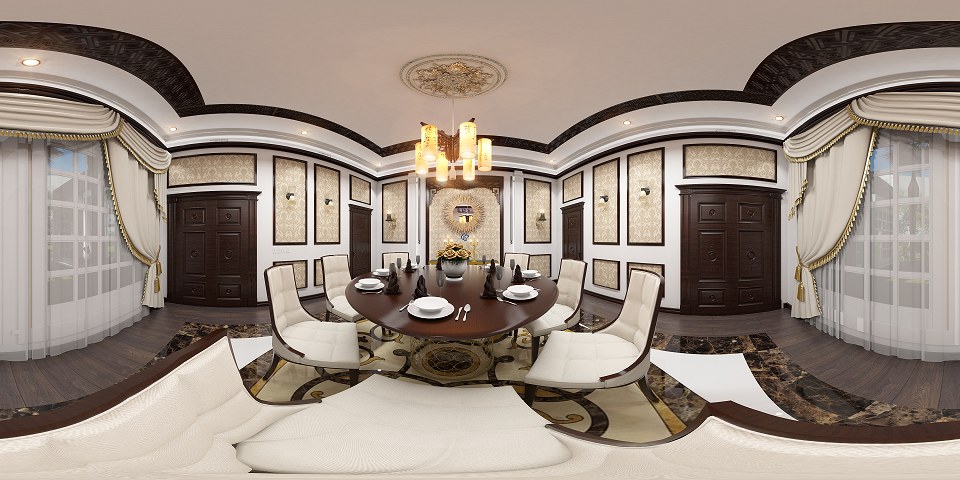 Dining Room and Visopt | Vray render by ELREFAEY DESIGN STUDIO