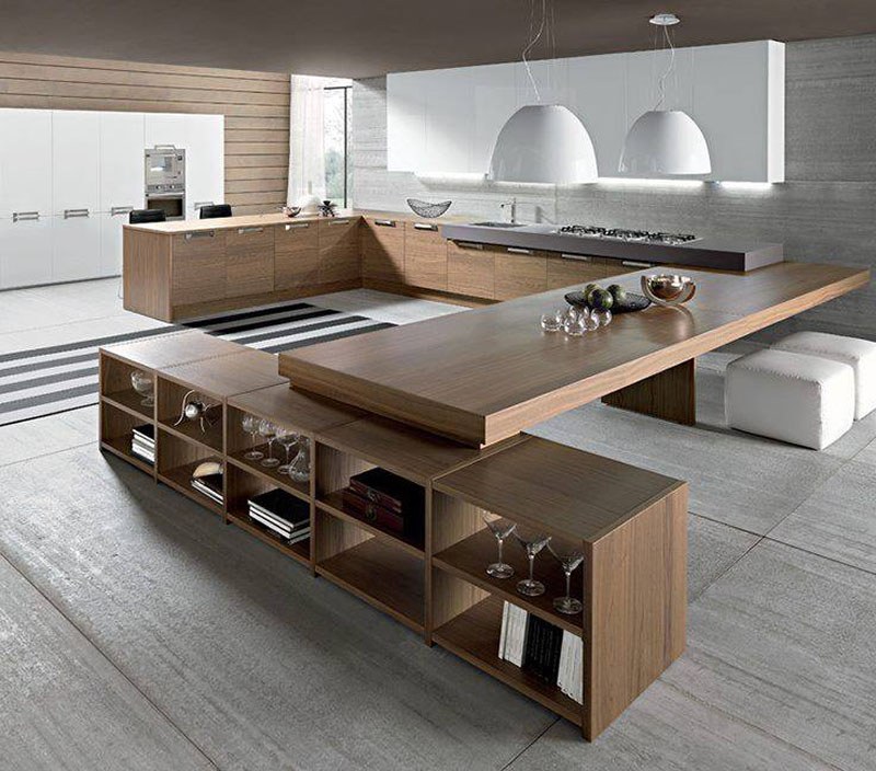 MODERN KITCHEN SEGNO BY COMPPREX | SKP free model kitchen Segno by Comprex
