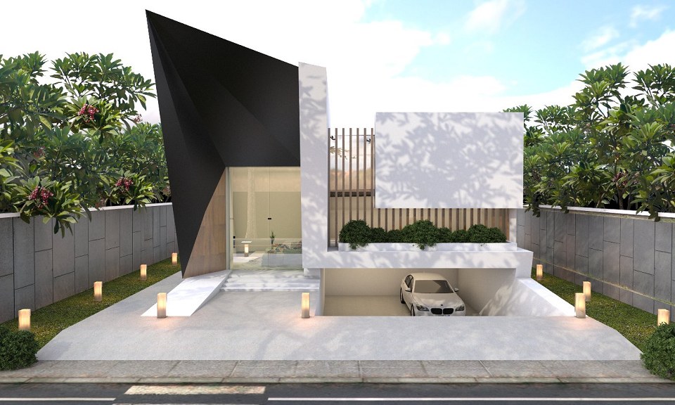 Modern villa | By Candra Risanto - vray render