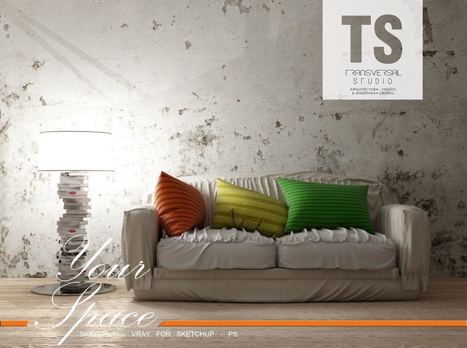 LIVING  SPACE - Inspiration  & Visopt | render by Anthony Kenlly Morote